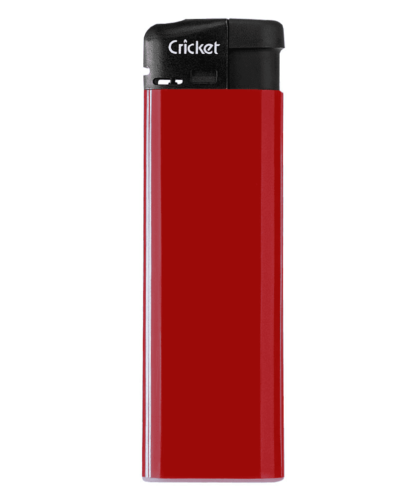 Cricket Elektron lighter med tryk